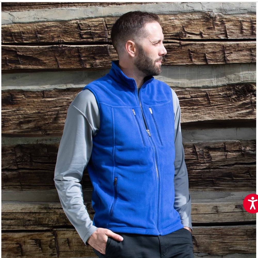 SCOTTeVEST fireside fleece vest blue XXL